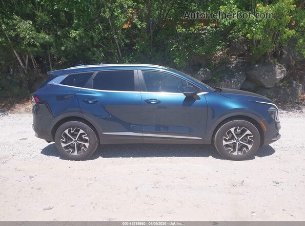 KNDPVCDGXS7195432 2025 KIA SPORTAGE HYBRID Dark Blue Вид задней части салона
