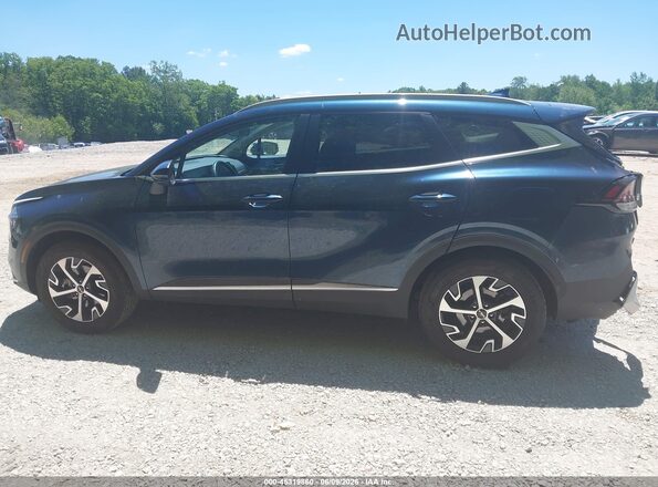 KNDPVCDGXS7195432 2025 KIA SPORTAGE HYBRID Dark Blue Панорамный вид салона 360°