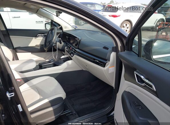 KNDPVDDG2T7290896 2026 KIA SPORTAGE HYBRID Black Вид салону спереду