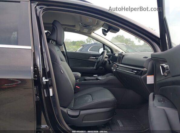 KNDPVDDG6T7359833 2026 KIA SPORTAGE HYBRID Black Вид салону спереду