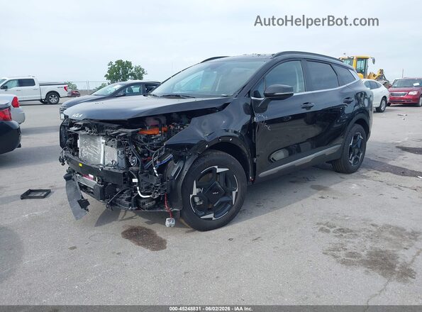 KNDPVDDG6T7359833 2026 KIA SPORTAGE HYBRID Black Передня ліва чверть