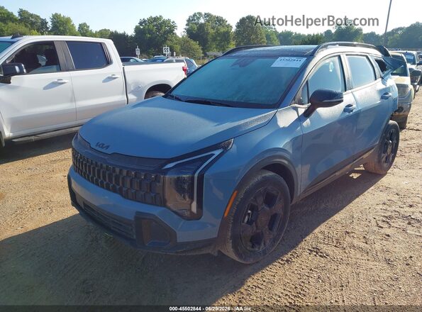KNDPVDDG7T7281952 2026 KIA SPORTAGE HYBRID Blue Front left