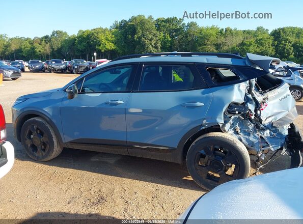 KNDPVDDG7T7281952 2026 KIA SPORTAGE HYBRID Blue 360 interior view