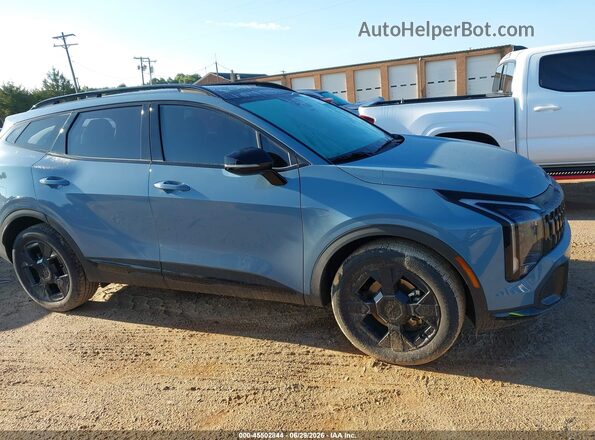 KNDPVDDG7T7281952 2026 KIA SPORTAGE HYBRID Blue Rear interior view