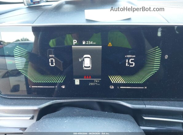 KNDPVDDG7T7281952 2026 KIA SPORTAGE HYBRID Blue Rear seats view