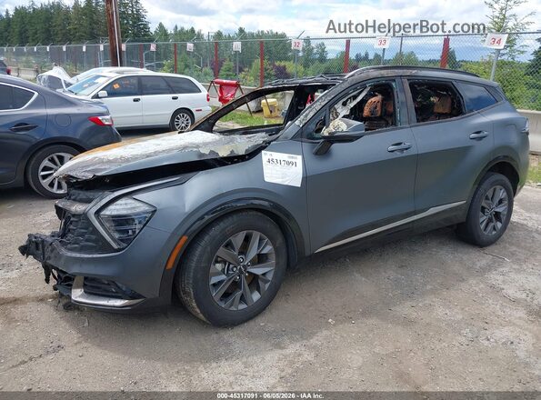 KNDPXCAG5P7034539 2023 KIA SPORTAGE HYBRID Gray Front left