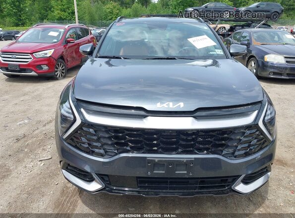 KNDPXCAG7P7039418 2023 KIA SPORTAGE HYBRID Gray Սալոնի հետևի տեսք