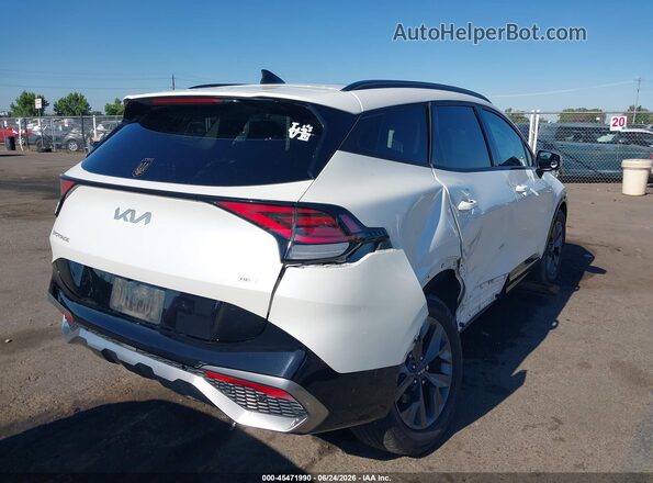 KNDPXCAG8P7019484 2023 KIA SPORTAGE HYBRID White Rear right