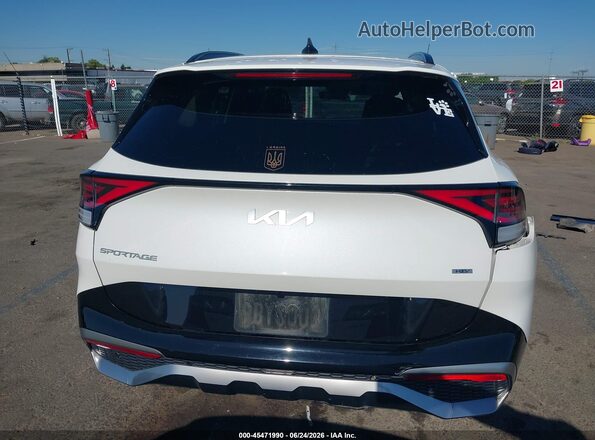 KNDPXCAG8P7019484 2023 KIA SPORTAGE HYBRID White 