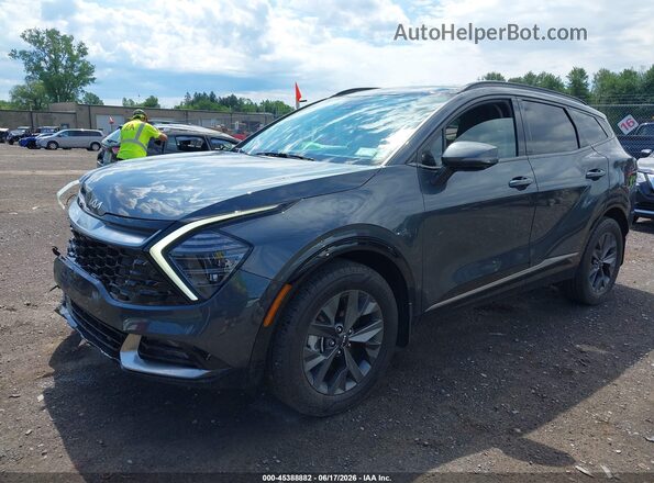 KNDPXCDG4R7129043 2024 KIA SPORTAGE HYBRID Gray Передня ліва чверть