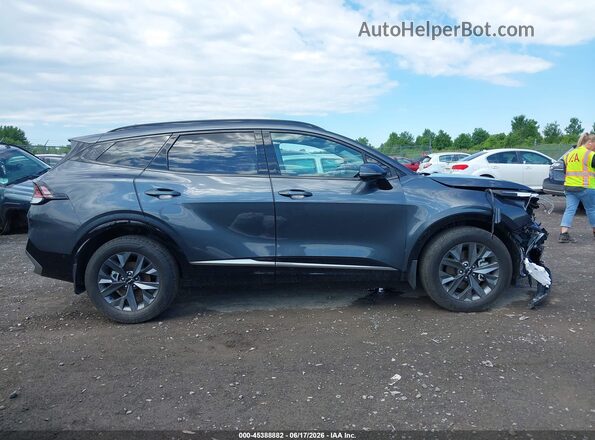 KNDPXCDG4R7129043 2024 KIA SPORTAGE HYBRID Gray Вид задньої частини салону