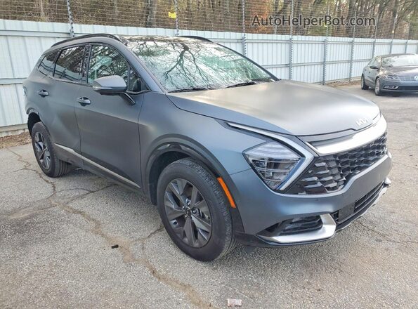 KNDPXCDG4S7225437 2025 KIA SPORTAGE Charcoal Передня права чверть