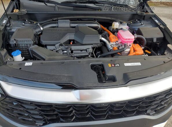 KNDPXCDG4S7225437 2025 KIA SPORTAGE Charcoal Вид задньої частини салону