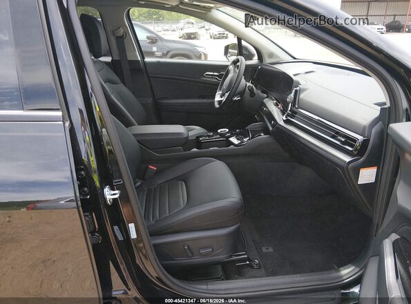 KNDPXCDG5S7253442 2025 KIA SPORTAGE HYBRID Черный Вид салона спереди