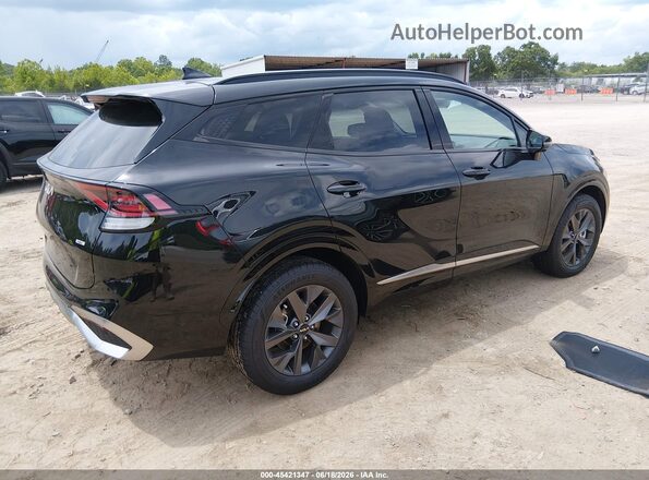 KNDPXCDG5S7253442 2025 KIA SPORTAGE HYBRID Черный Задняя правая четверть