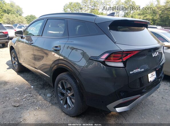 KNDPXCDG7R7134463 2024 KIA SPORTAGE HYBRID Серый Задняя левая четверть