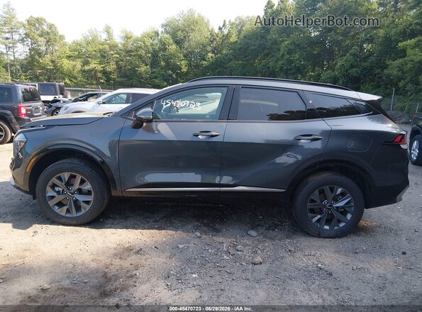 KNDPXCDG7R7134463 2024 KIA SPORTAGE HYBRID Серый Панорамный вид салона 360°