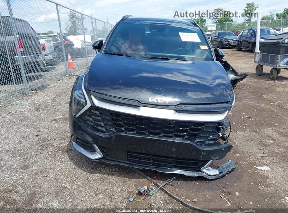 KNDPXCDG7S7264300 2025 KIA SPORTAGE HYBRID Black Դիմացի տեսք