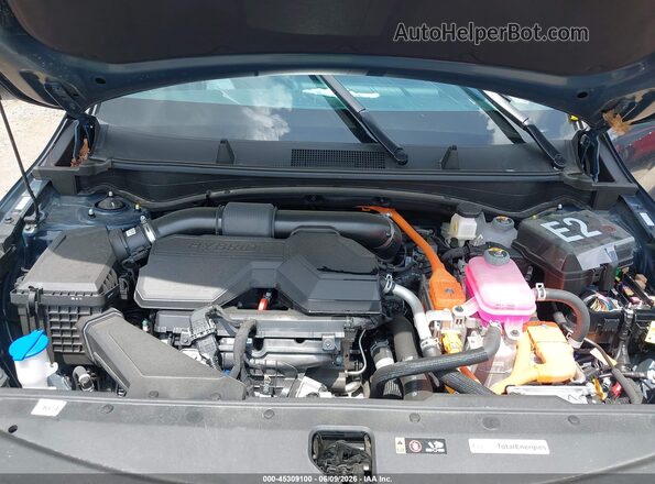 KNDPXCDG8S7225361 2025 KIA SPORTAGE HYBRID Синий Вид сзади