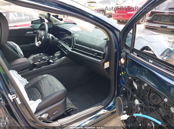 KNDPXCDG8S7225361 2025 KIA SPORTAGE HYBRID Синий Вид салона спереди