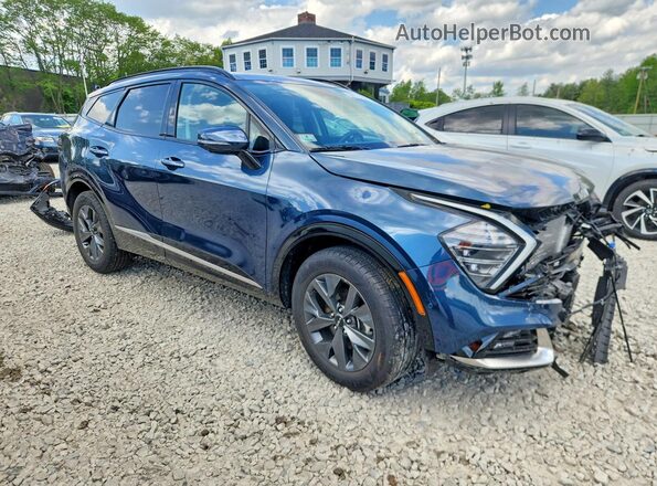 KNDPXCDG9R7145075 2024 KIA SPORTAGE Blue Front right