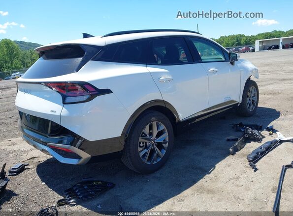 KNDPXCDGXS7176163 2025 KIA SPORTAGE HYBRID Белый Задняя правая четверть