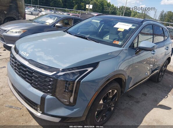 KNDPXDDG4T7324329 2026 KIA SPORTAGE HYBRID Blue Przód lewy