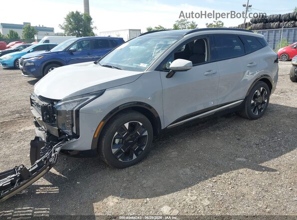 KNDPXDDGXT7315635 2026 KIA SPORTAGE HYBRID Gray წინა მარცხენა ხედი სამი მეოთხედიდან