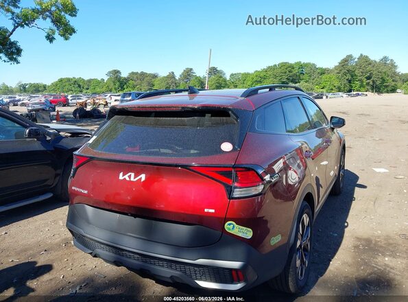 KNDPYDDHXR7160972 2024 KIA SPORTAGE PLUG-IN HYBRID Red უკანა მარჯვენა