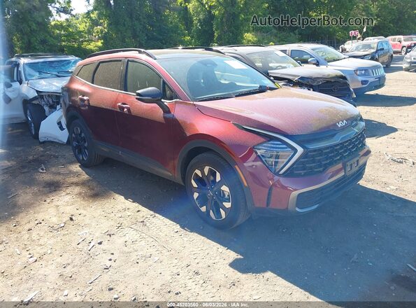 KNDPYDDHXR7160972 2024 KIA SPORTAGE PLUG-IN HYBRID Red უკანა სალონის ხედი