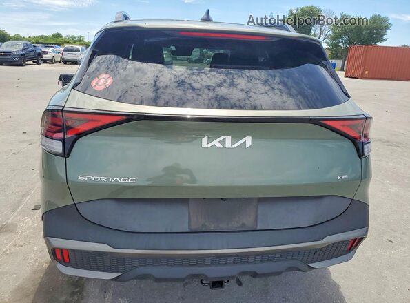 KNDPZDAH2P7086882 2023 KIA SPORTAGE Green უკანა ხედი