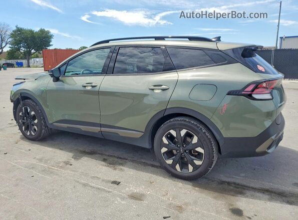 KNDPZDAH2P7086882 2023 KIA SPORTAGE Green უკანა მარცხენა