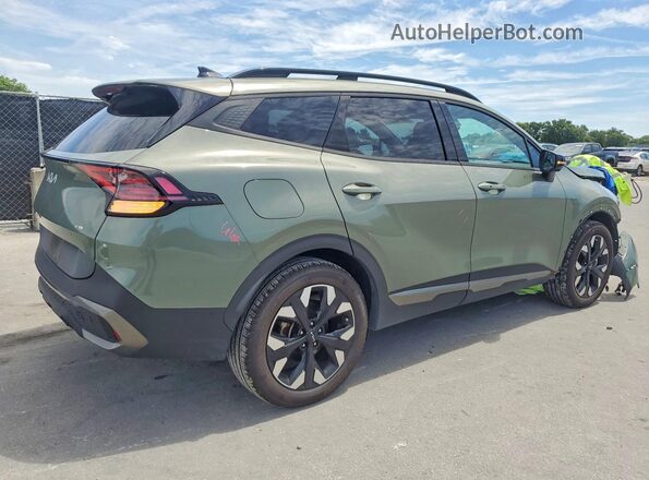KNDPZDAH2P7086882 2023 KIA SPORTAGE Green უკანა მარჯვენა