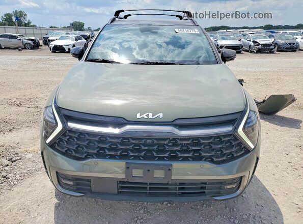 KNDPZDAH4P7075527 2023 KIA SPORTAGE Green Դիմացի տեսք