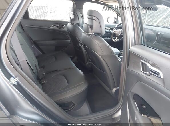 KNDPZDAH9P7097751 2023 KIA SPORTAGE PLUG-IN HYBRID Gray Vista de la etiqueta del VIN