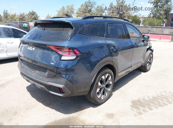 KNDPZDAH9P7105072 2023 KIA SPORTAGE PLUG-IN HYBRID Blue Trasero derecho