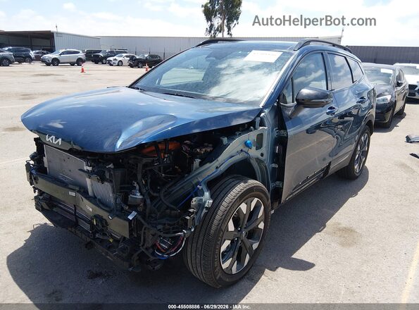 KNDPZDAH9P7105072 2023 KIA SPORTAGE PLUG-IN HYBRID Blue Vista frontal