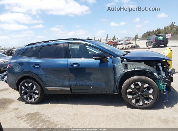 KNDPZDAH9P7105072 2023 KIA SPORTAGE PLUG-IN HYBRID Blue Vista interior de 360 grados
