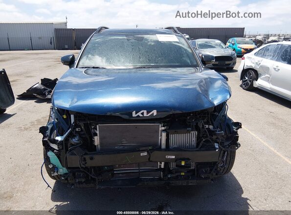 KNDPZDAH9P7105072 2023 KIA SPORTAGE PLUG-IN HYBRID Blue Vista interior trasera