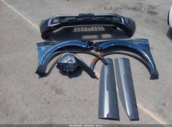 KNDPZDAH9P7105072 2023 KIA SPORTAGE PLUG-IN HYBRID Blue Vista del cuadro de instrumentos