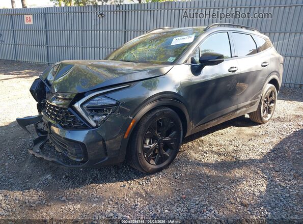 KNDPZDDH0S7190436 2025 KIA SPORTAGE PLUG-IN HYBRID Gray Front left