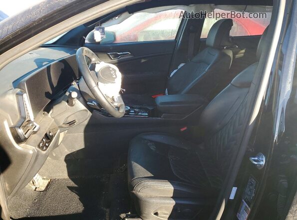 KNDPZDDH1R7150716 2024 KIA SPORTAGE Черный Вид салона спереди