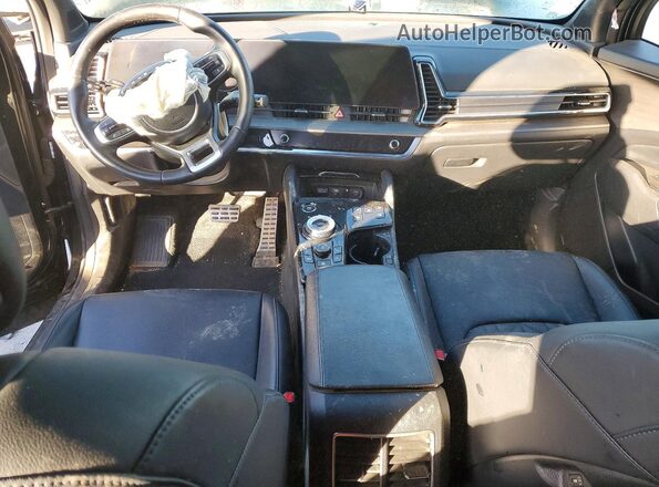 KNDPZDDH1R7150716 2024 KIA SPORTAGE Черный Вид панели приборов