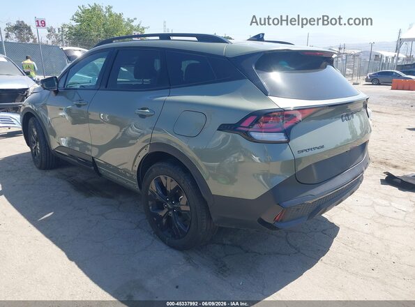 KNDPZDDH1S7243810 2025 KIA SPORTAGE PLUG-IN HYBRID Green Задня ліва чверть