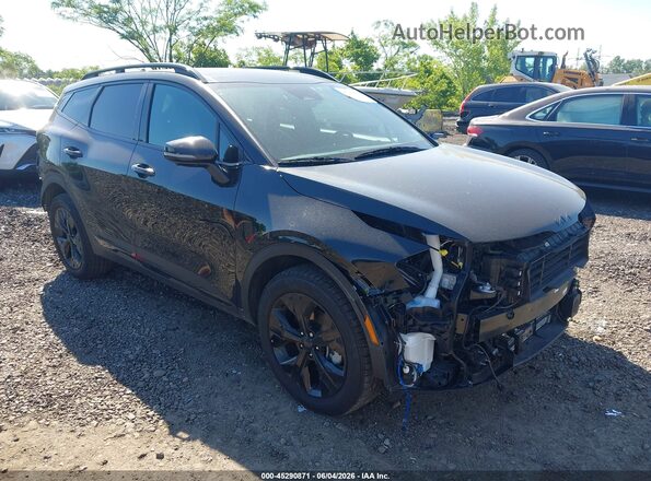 KNDPZDDH1S7248330 2025 KIA SPORTAGE PLUG-IN HYBRID Black Front view