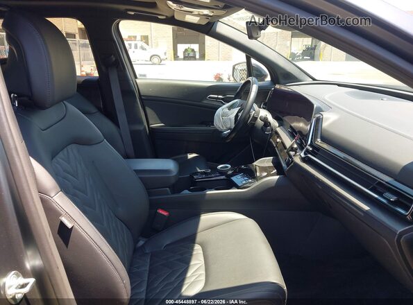 KNDPZDDH5S7228078 2025 KIA SPORTAGE PLUG-IN HYBRID Серый Вид салона спереди