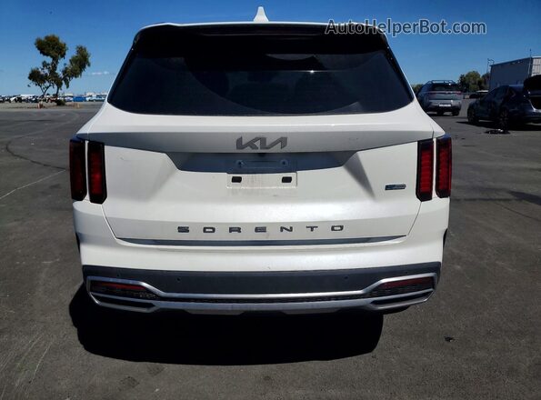 KNDRG4LG1N5093169 2022 KIA SORENTO White უკანა ხედი