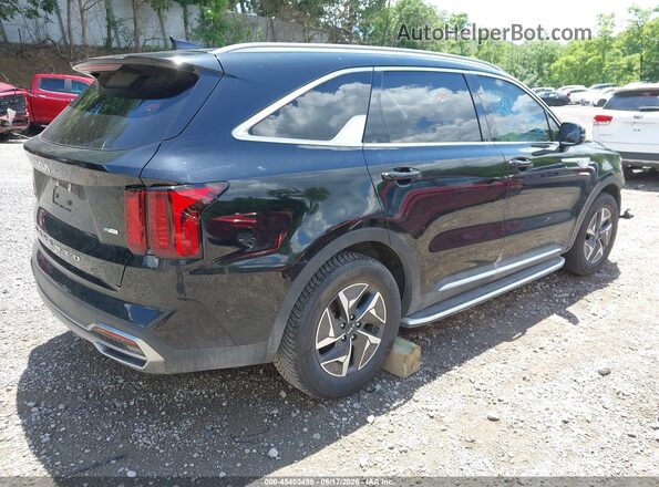 KNDRGDLG6N5106532 2022 KIA SORENTO HYBRID Черный Задняя правая четверть
