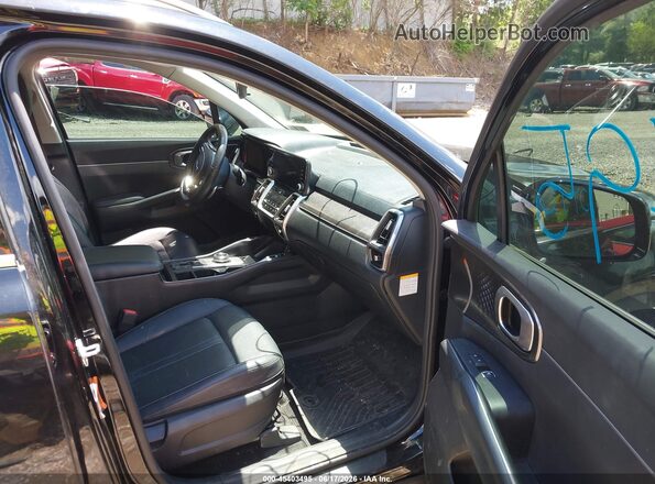 KNDRGDLG6N5106532 2022 KIA SORENTO HYBRID Черный Вид салона спереди