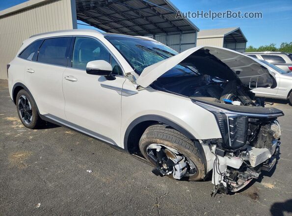 KNDRH4JG5S5405263 2025 KIA SORENTO White Delantero derecho